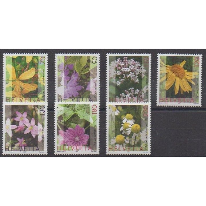 Acheter cette série de timbres de Suisse de l'année 2003 (No 1745/1751).