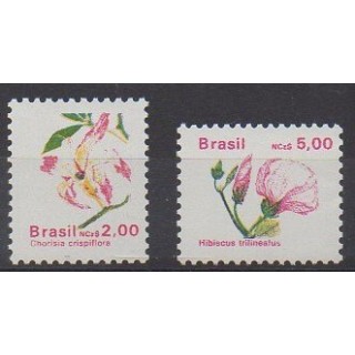 Acheter cette série de timbres du Brésil de l'année 1989 (No 1945/1946).