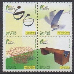 Brazil - 2005 - Nb 2933/2936 - Art