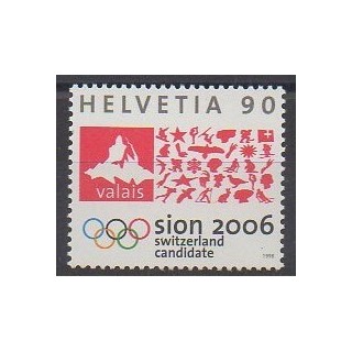Buy this stamp of Swiss of the year 1998 (Nb 1567).