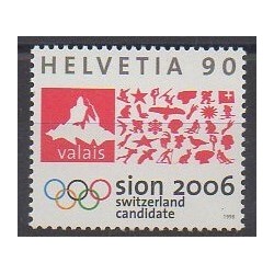 Suisse - 1998 - No 1567 - Jeux olympiques d'hiver