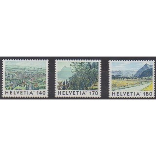Acheter cette série de timbres de Suisse de l'année 1998 (No 1583/1585).
