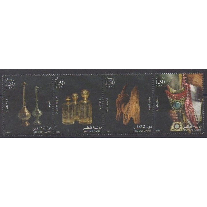 Acheter cette série de timbres du Qatar de l'année 2008 (No 936/939).