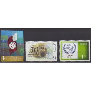 Buy this set of stamps of Qatar of the year 2011 (Nb 978/980).