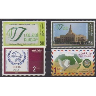 Buy this set of stamps of Qatar of the year 2012 (Nb 988/991).