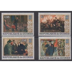 Guinea - 1978 - Nb 622/625 - Various Historics Themes