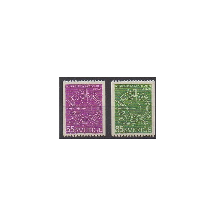 Buy this set of stamps of Sweden of the year 1971 (Nb 693/694).