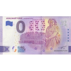 Euro banknote memory - 21 - Vercingétorix - Muséoparc Alesia - 2022-2