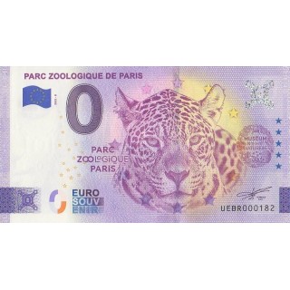 Billet souvenir touristique - 2022-8 - Parc zoologique de Paris - (Paris)