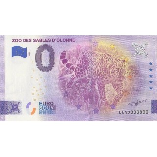 Euro banknote memory - 2022 - Zoo des Sables d'Olonne - (Vendée)