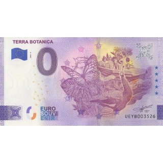 Billet souvenir touristique - 2022-2 - Terra Botanica - (Maine-et-Loire)