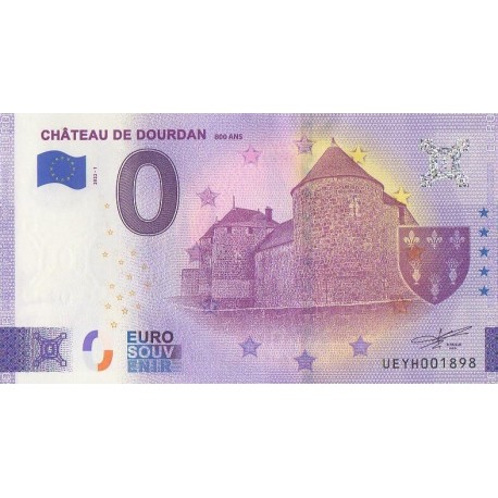 Euro banknote memory - 91 - Château de Dourdan - 2022-1