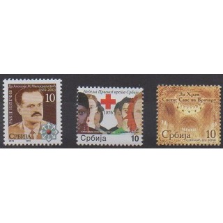 Buy this set of stamps of Serbia of the year 2012 (Nb TB32/TB34).