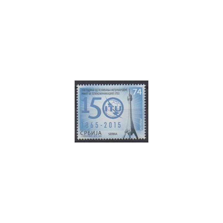 Buy this stamp of Serbia of the year 2015 (Nb 596).