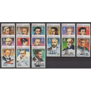 Buy this set of stamps of British Antarctic Territory of the year 1973 (Nb 45/59).