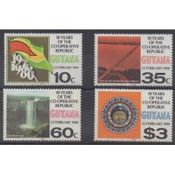 Guyana - 1980 - No 557/560 - Histoire