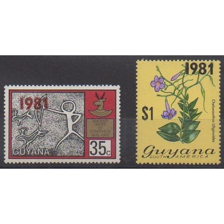 Guyana - 1981 - Nb 625/626