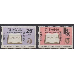 Guyana - 1986 - Nb 1424/1425 - Religion