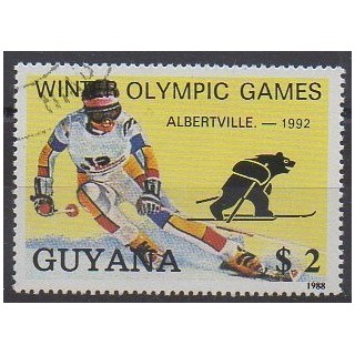 Acheter ce timbre de Guyana de l'année 1988 (No 2050FA). - Oblitéré