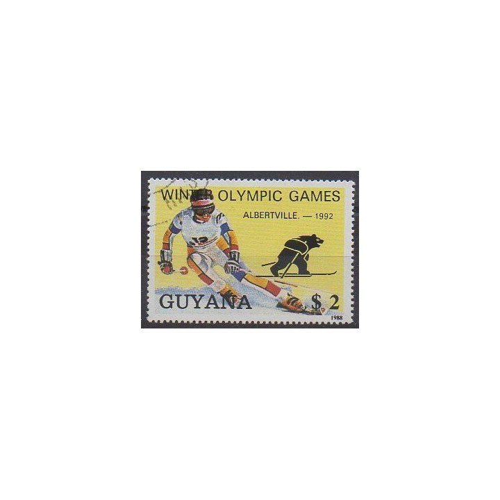 Acheter ce timbre de Guyana de l'année 1988 (No 2050FA). - Oblitéré