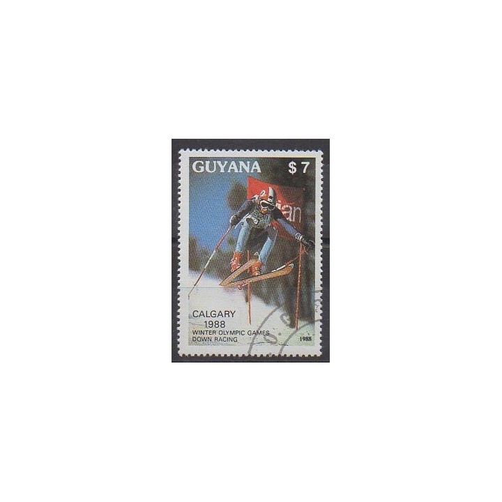 Acheter ce timbre de Guyana de l'année 1988 (No 2050U). - Oblitéré