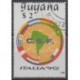 Guyana - 1988 - No 2050Z - Coupe du monde de football - Oblitéré