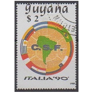 Buy this stamp of Guyana of the year 1988 (Nb 2050Z). - Used
