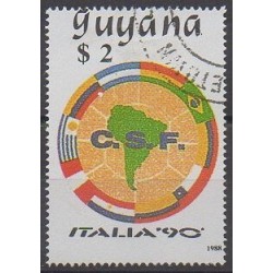 Guyana - 1988 - Nb 2050Z - Soccer World Cup - Used