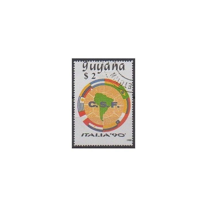 Acheter ce timbre de Guyana de l'année 1988 (No 2050Z). - Oblitéré