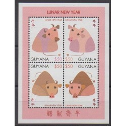 Guyana - 1997 - No 4216/4219 - Horoscope