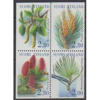 Acheter cette série de timbres de Finlande de l'année 1995 (No 1271/1274).