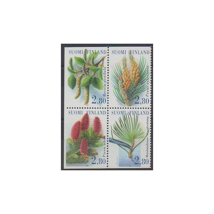 Acheter cette série de timbres de Finlande de l'année 1995 (No 1271/1274).