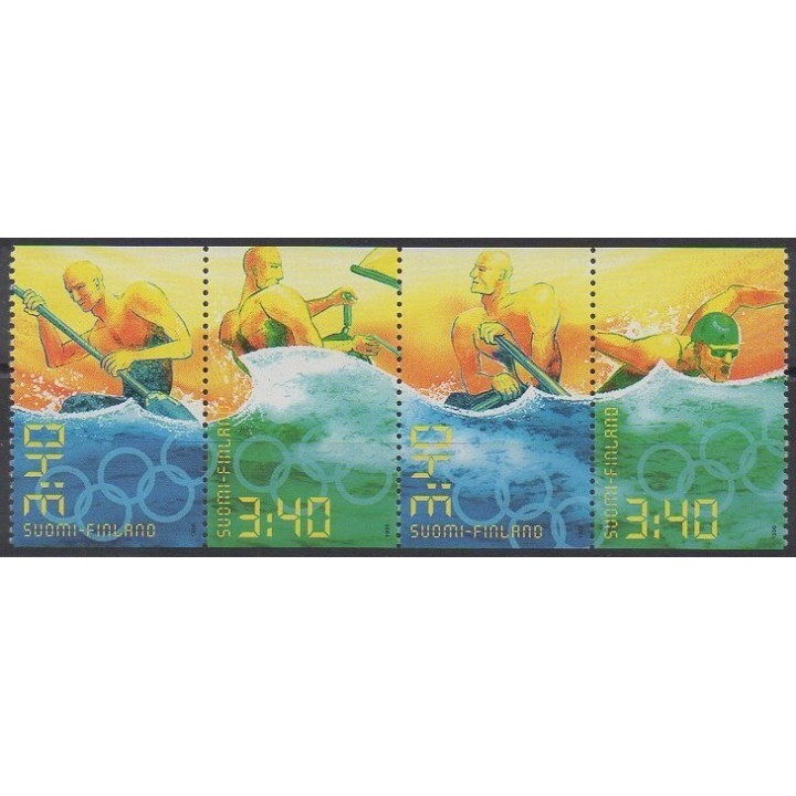 Acheter cette série de timbres de Finlande de l'année 1996 (No 1313/1316).
