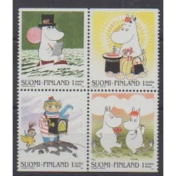 Finland - 1998 - Nb 1382/1385 - Cartoons - Comics