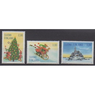 Acheter cette série de timbres de Finlande de l'année 1998 (No 1423/1425).