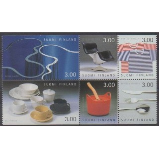 Buy this set of stamps of Finland of the year 1998 (Nb 1417/1422).