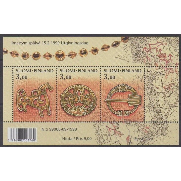 Buy this souvenir sheet  of Finland of the year 1999 (Nb BF21).