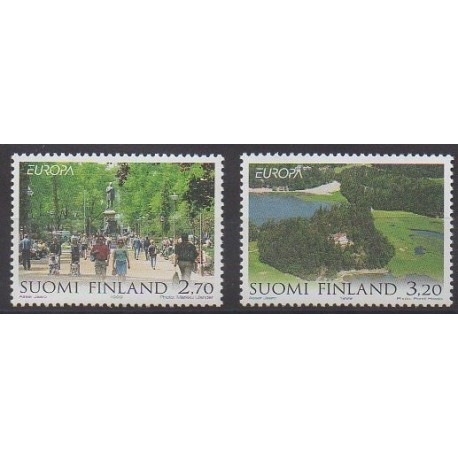 Finlande - 1999 - No 1440/1441 - Parcs et jardins - Europa