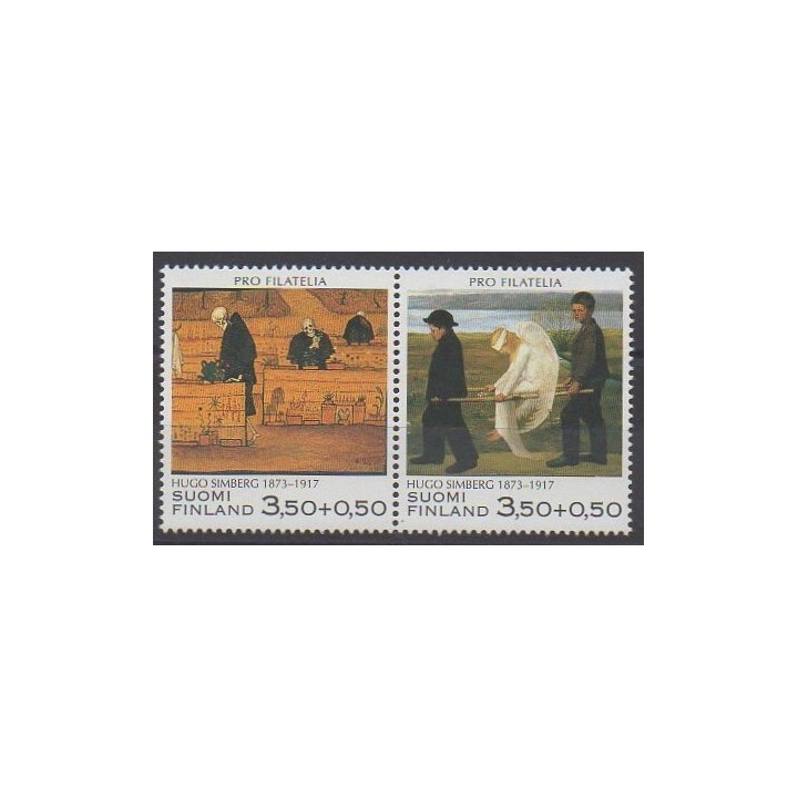 Acheter cette série de timbres de Finlande de l'année 1999 (No 1457/1458).