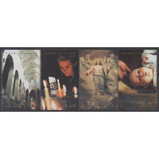 Acheter cette série de timbres de Finlande de l'année 2000 (No 1493/1496).