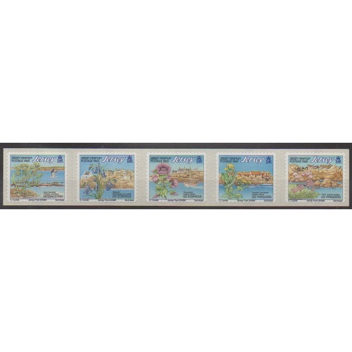 Acheter cette série de timbres de l'île de Jersey de l'année 2006 (No 1308/1312).