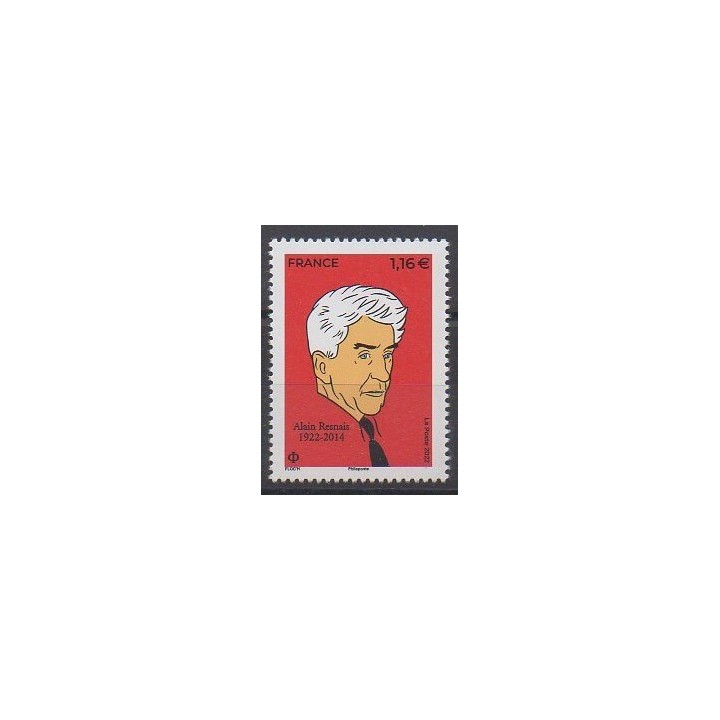 Acheter ce timbre de France de l'année 2022 (Alain Resnais).