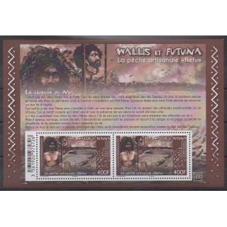 Buy this souvenir sheet  of Wallis et Futuna of the year 2022 (Nb BF La pêche artisanale).