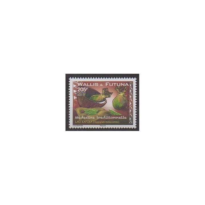 Buy this stamp of Wallis et Futuna of the year 2022 (Médecine traditionnelle).