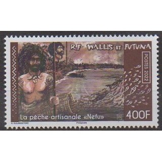 Buy this stamp of Wallis et Futuna of the year 2022 (La pêche artisanale).