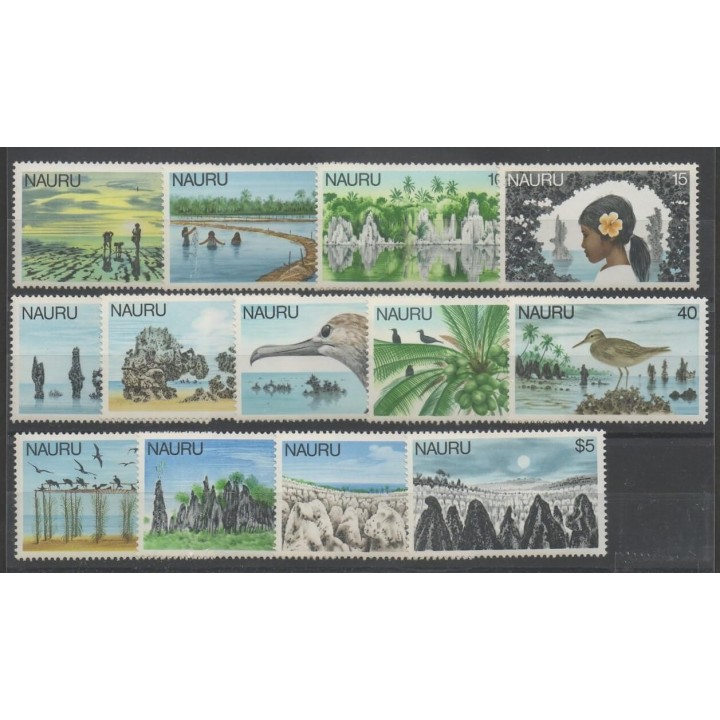 Timbres  - Nauru - 1978 - No 162/174