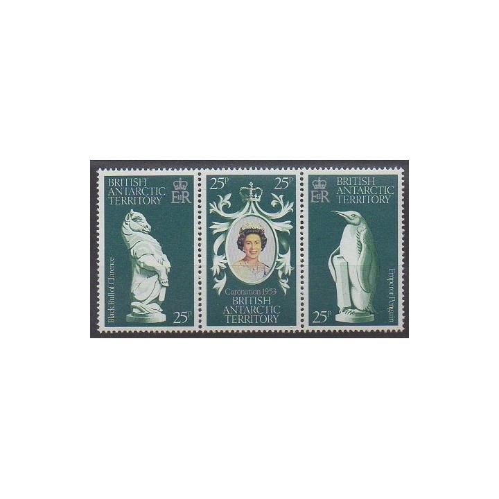 Buy this set of stamps of British Antarctic Territory of the year 1978 (Nb 75/77).