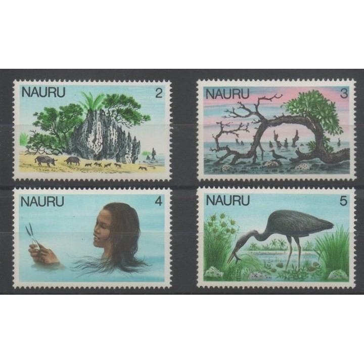 Timbres  - Nauru - 1979 - No 191/194