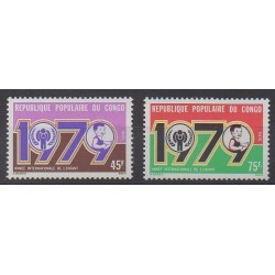 Congo (République du) - 1979 - No 540/541 - Enfance