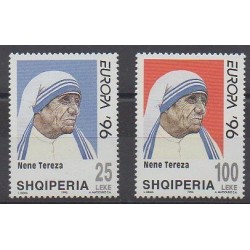 Albanie - 1996 - No 2357/2358 - Religion - Europa